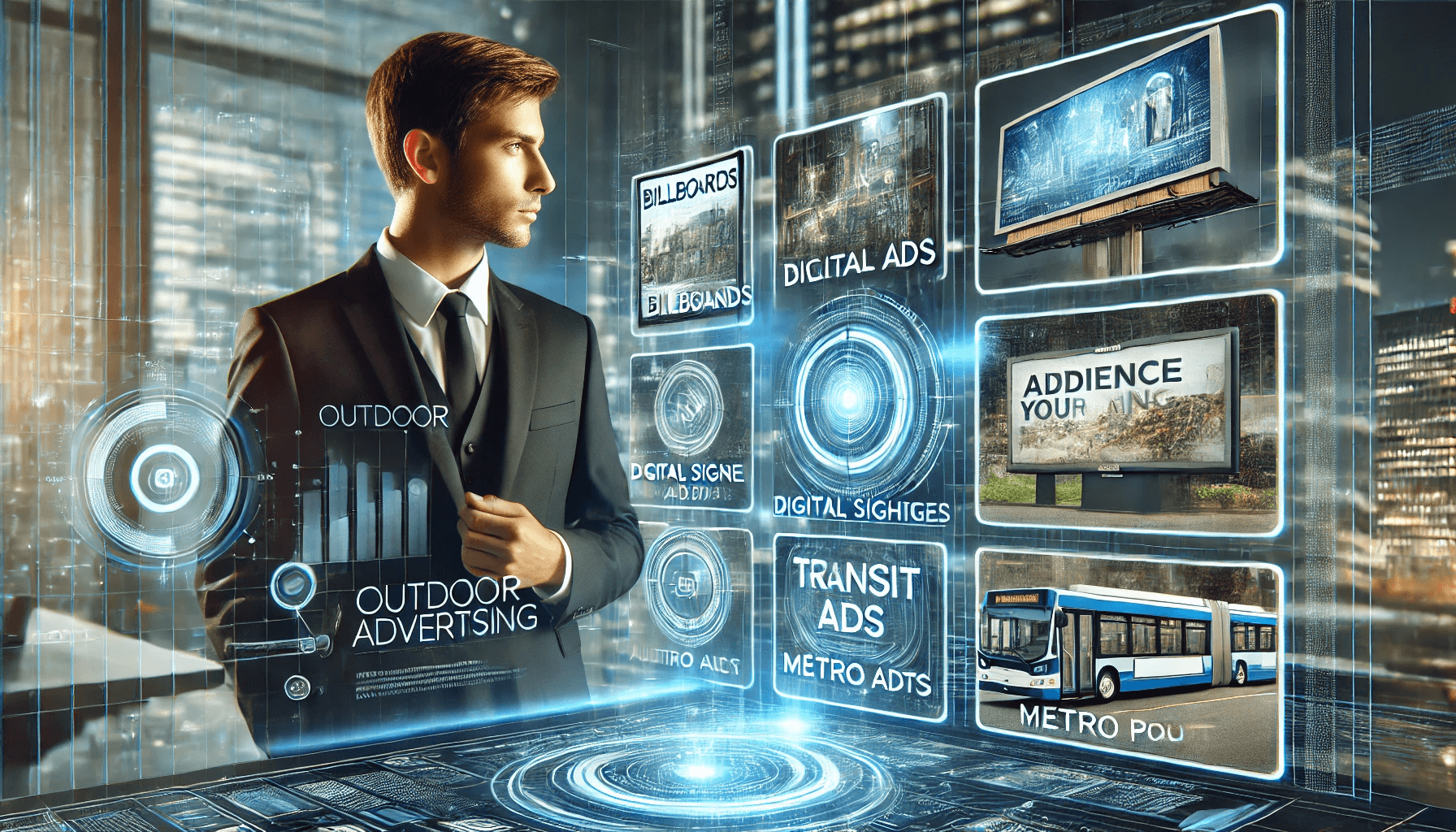 複数の広告媒体を比較しながら選定するビジネスパーソン