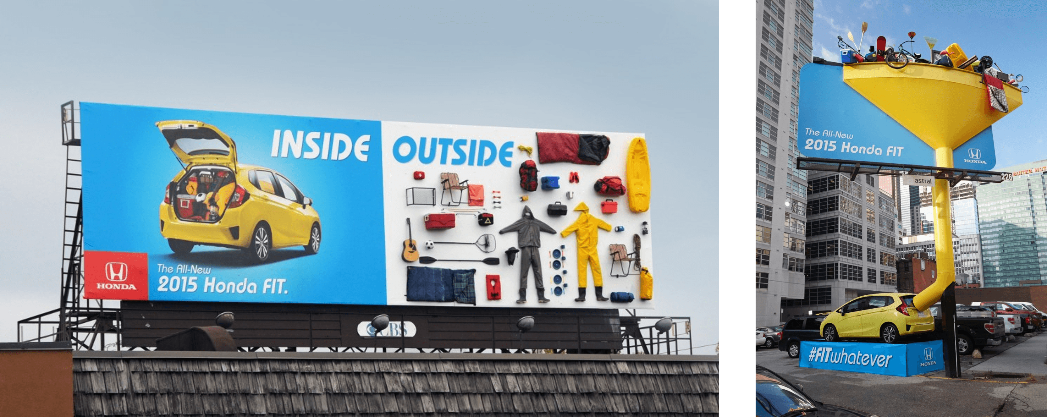 ホンダの屋外広告例